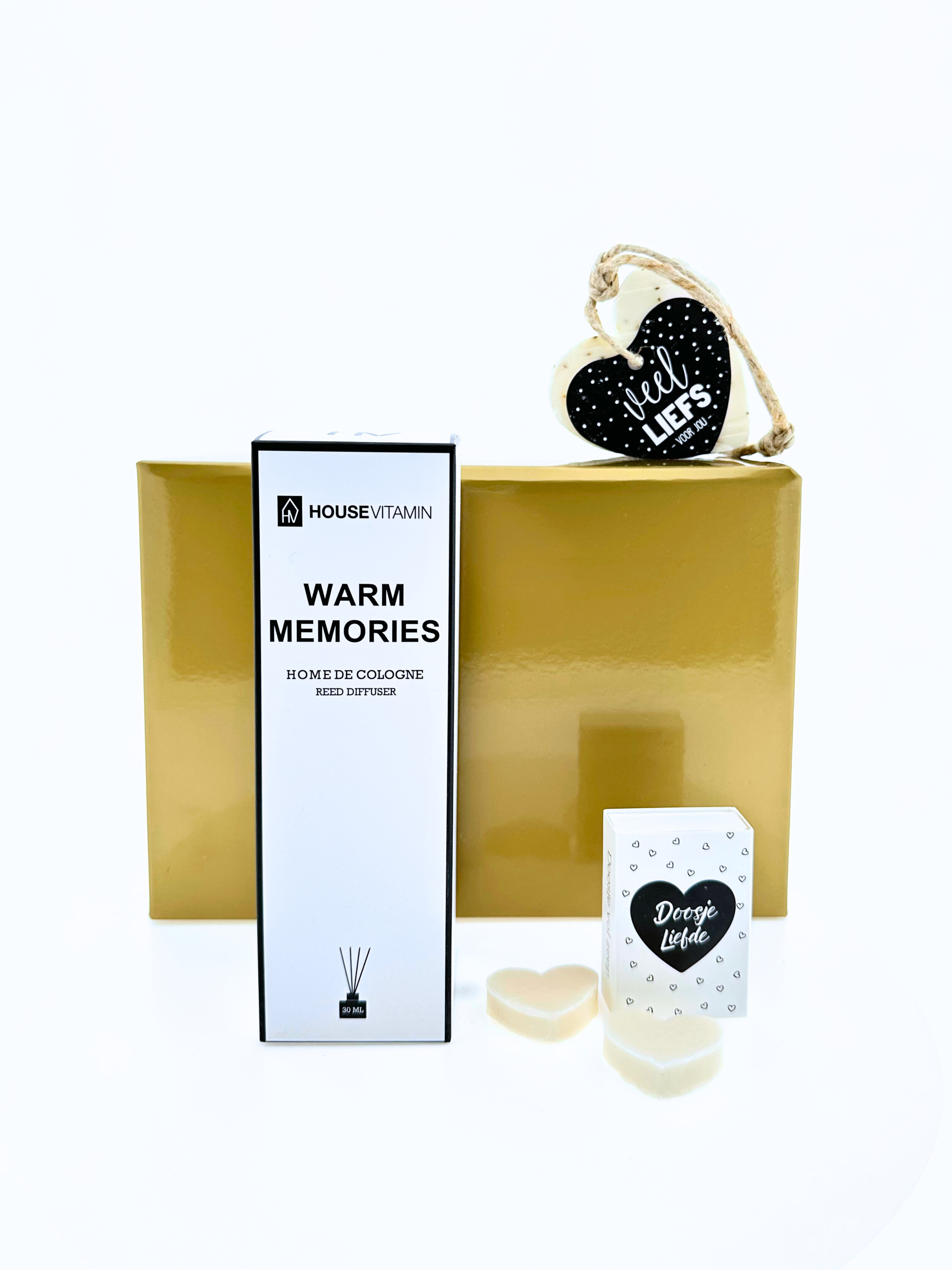 Troostgeschenk - Warm memories & Doosje liefde